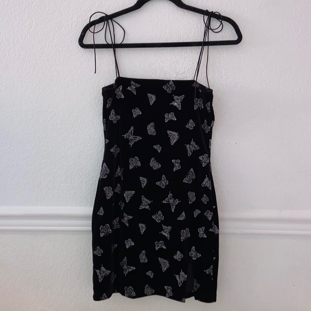 Butterfly Bodycon Mini Dress